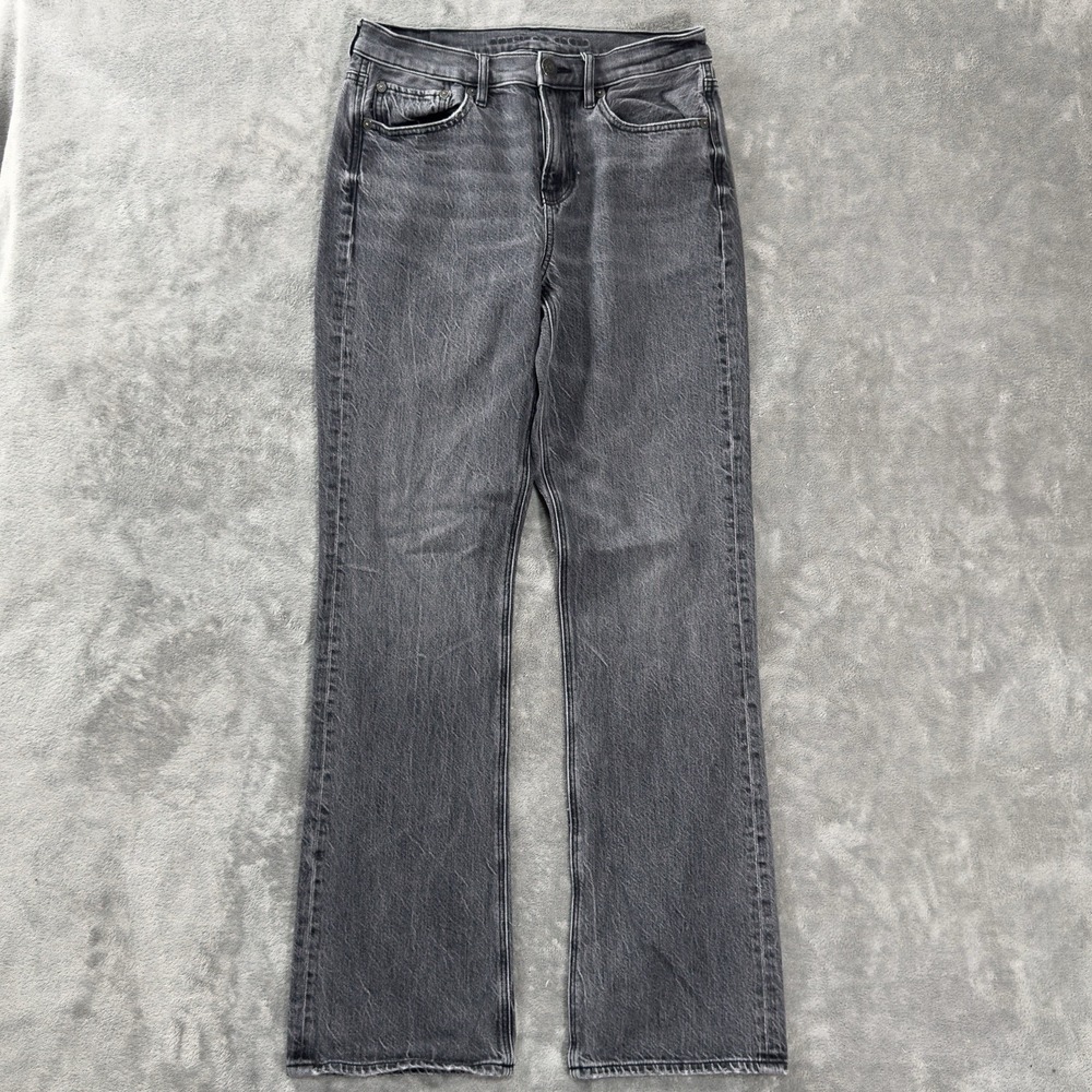 American Eagle Outfitters Black Wash Bootcut Jeans